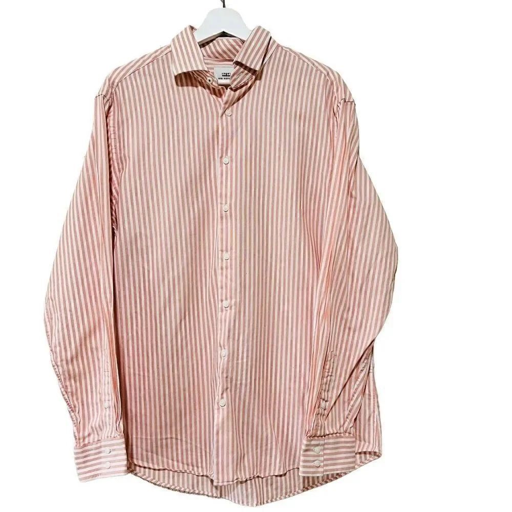 Ben Sherman Coral Button up 17 men's dress shirt